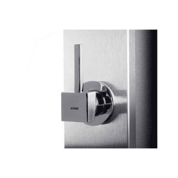 Poolarmatur für Schwimmbäder, langlebige Edelstahltechnik, professionelle Poolsteuerung.