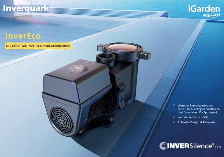 Energieeffiziente Poolfilterpumpe für sauberes Wasser, ideal für private Schwimmbäder und Poolanlage.