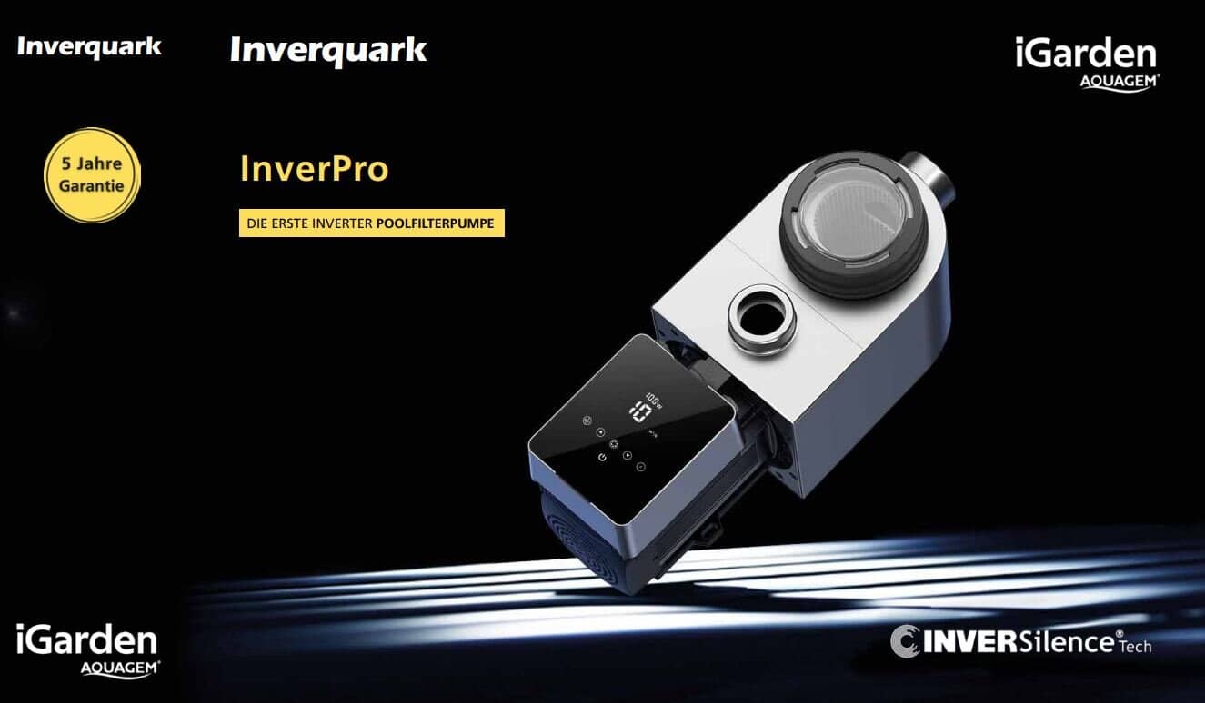 Effiziente, energiesparende Umwälzpumpe für private Pools. Optimale Wasserzirkulation und einfache S.