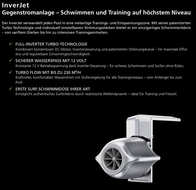 InverJet Gegenstromanlage